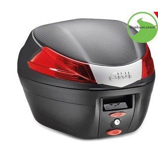 Thùng Givi B34N, nắp thùng vân carbon hạn chế trầy xước