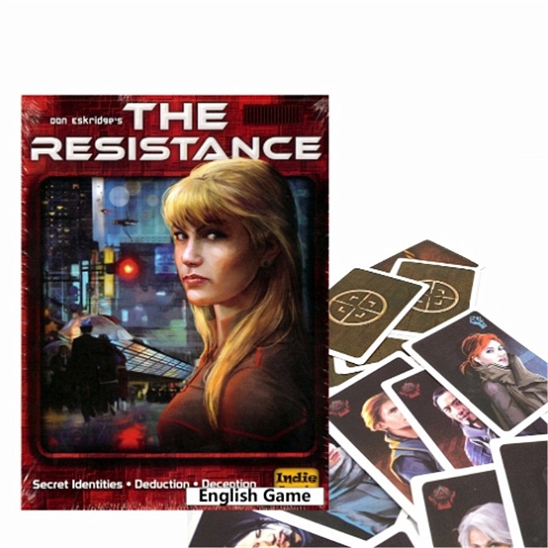 Thẻ game The Resistance thiết kế độc đáo dành cho trẻ em