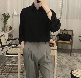 Áo Sơ Mi Tay Lỡ Màu Xanh Bạc Hà Size M-2xl