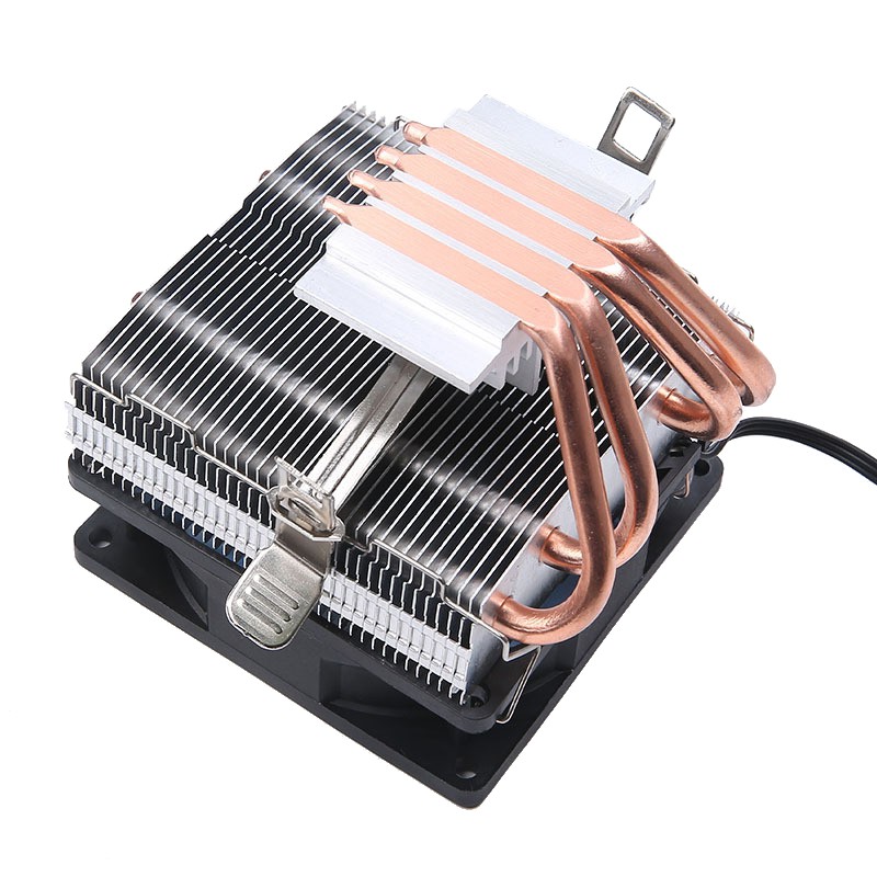 4 Heatpipes CPU Cooler 3Pin PWM LED 90mm Cooling Fan Radiator Heatsink Intel LGA 1150/1151/1155/1156 for AMD Blu Ray