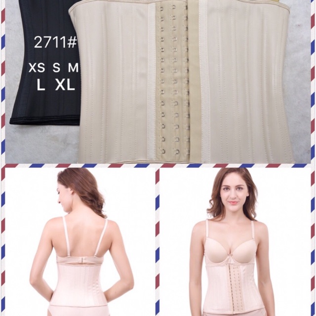 Combo đai nịt bụng latex