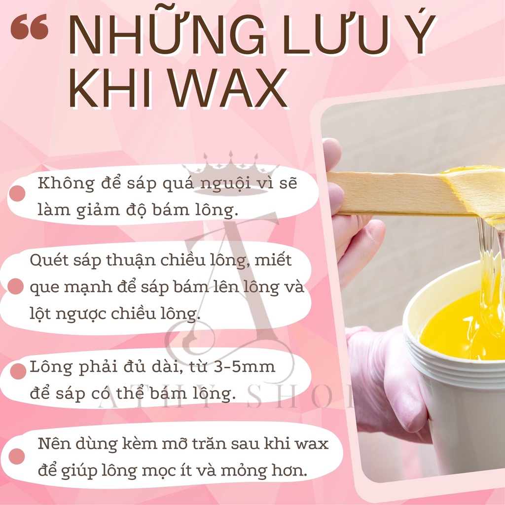 SÁP WAX LÔNG 100G HARD WAX BEANS BLUE ZOO, hạt đậu tẩy lông Bluezoo, hair remover bean