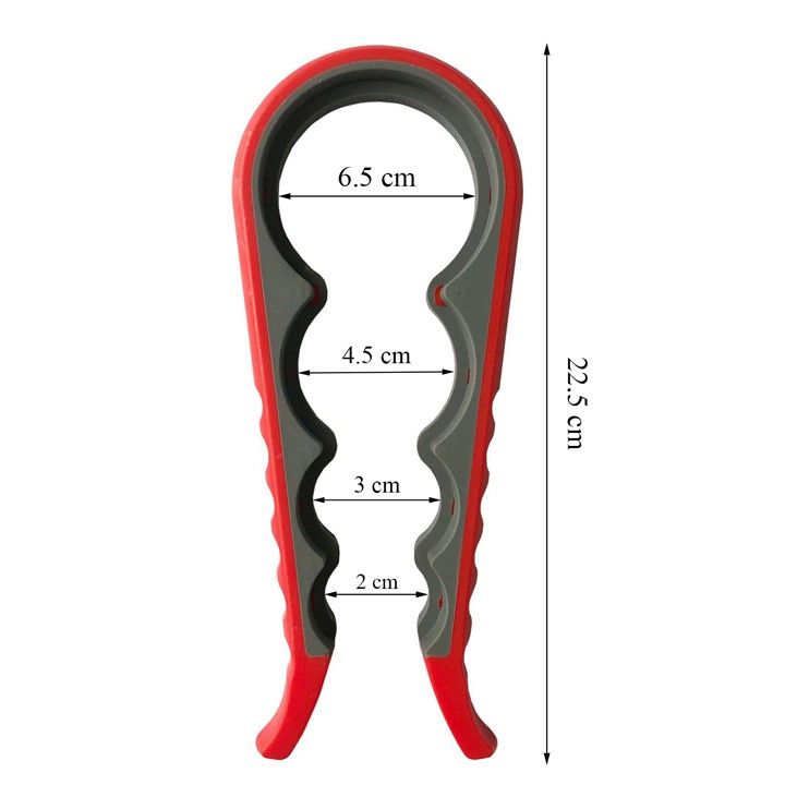 Dụng cụ khui nắp đồ hộp đa năng 4 trong 1 (KHD04)