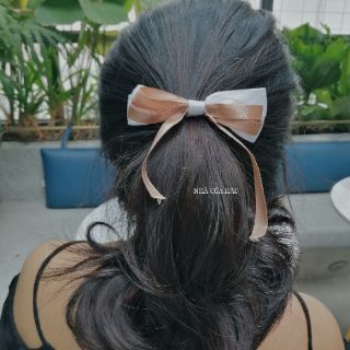 Nơ cột tóc - nơ kẹp tóc