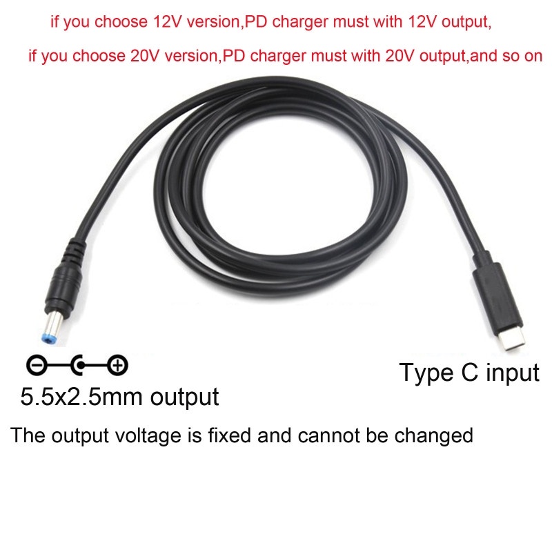 Bộ Chuyển Đổi Nguồn Điện wifi Sang dc 12v usb c pd 12v 2a Cho Loa Không Dây / Đèn led / camera cctv