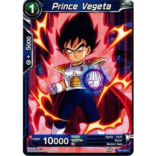 Thẻ bài Dragonball - TCG - Prince Vegeta / TB3-023'