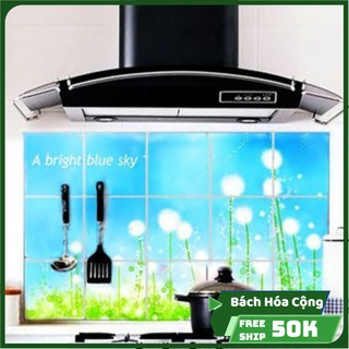 Giấy dán bếp cách nhiệt HOẠT TIẾT