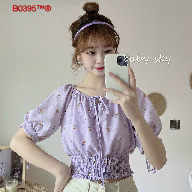 [XẢ KHO_FREESHIP] Áo Trễ Vai Tay Lỡ Siêu Xinh [Chất Đẹp] Áo Croptop Trễ Vai Phong Cách Hàn Quốc