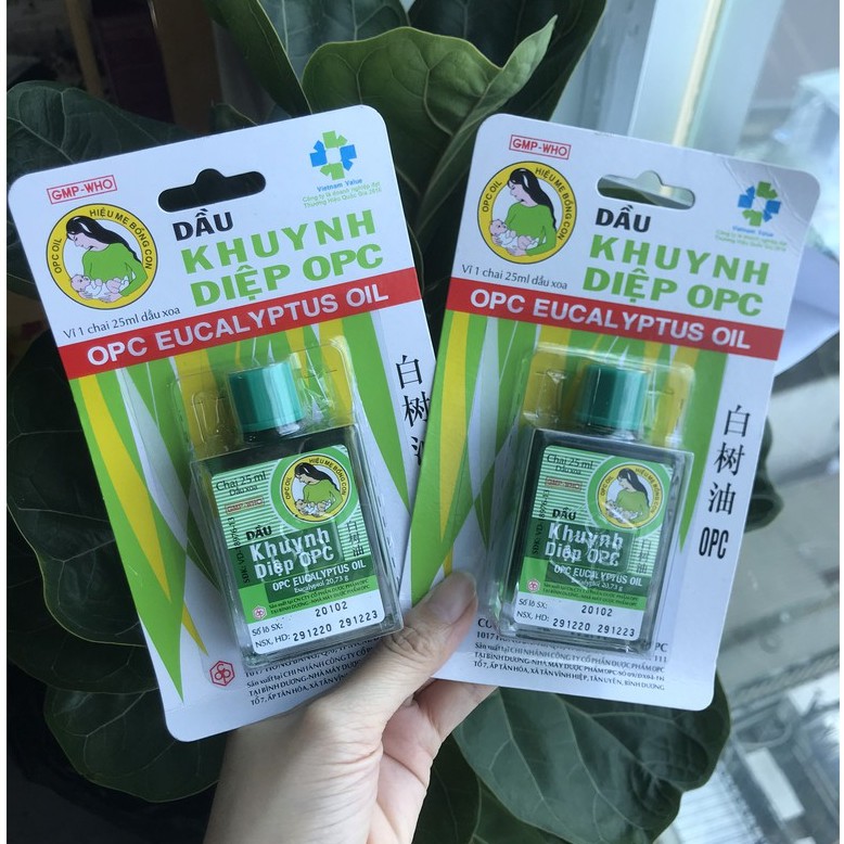 Dầu Khuynh Diệp OPC cho bé Eucalyptus Oil 25ml (Hiệu Mẹ Bồng Con)