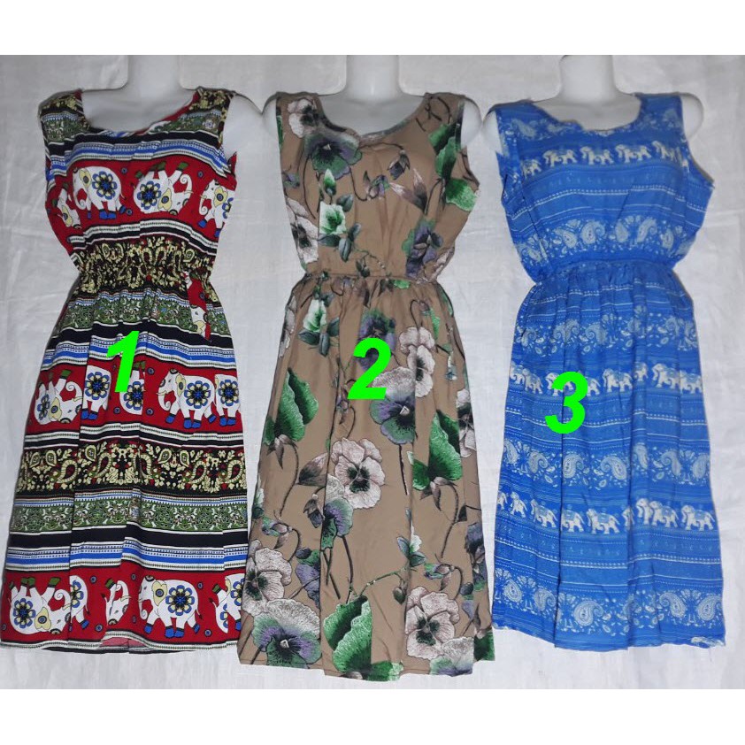 Đầm lanh hoa lá, thổ cẩm [trên 30 màu] | BigBuy360 - bigbuy360.vn