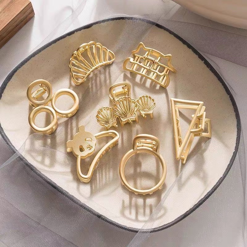 Kẹp tóc càng cua size mini cặp mái phong cách Hàn Quốc cực xinh