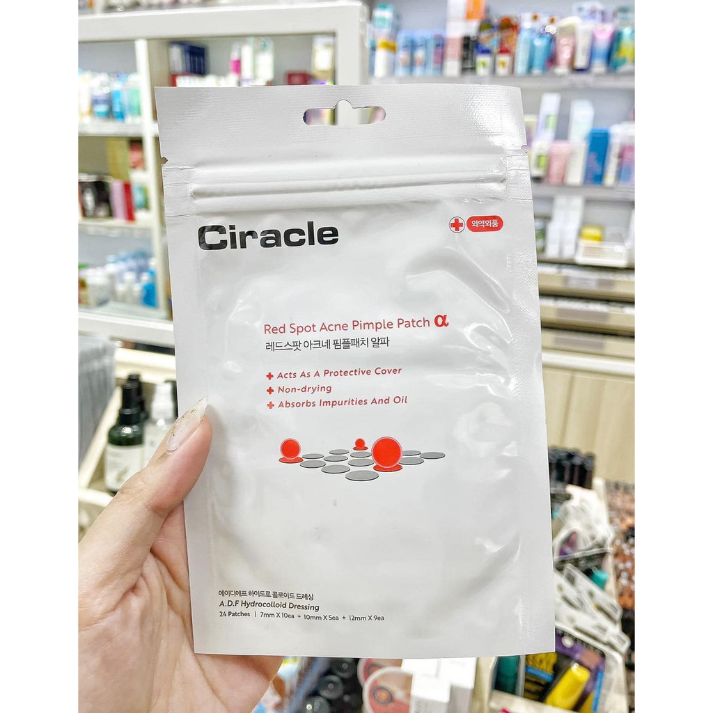 Miếng dán mụn Ciracle Red Spot Ance PimPLe 24 Miếng