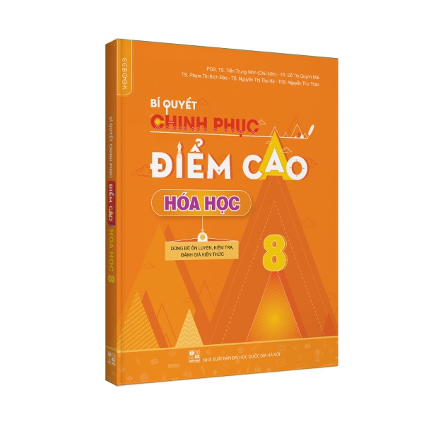 Sách - Combo Bí quyết chinh phục điểm cao - Toán Lí Hóa - Lớp 8 - Tập 1 + Tập 2