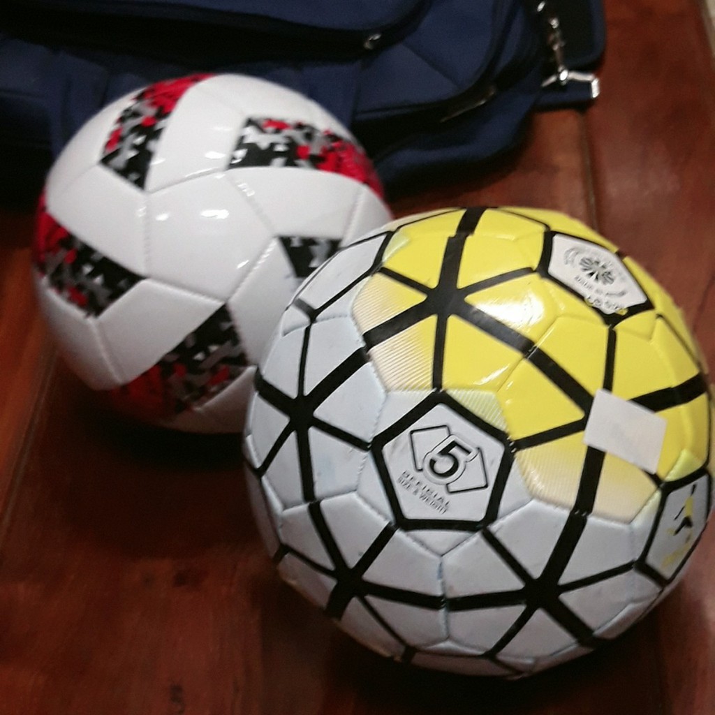 Quả bóng đá tiêu chuẩn - Banh bóng đá Số  và 5 - Quả bóng đá BHT - Bảo hành 1 tháng tặng kèm kim bơm bóng và túi lưới