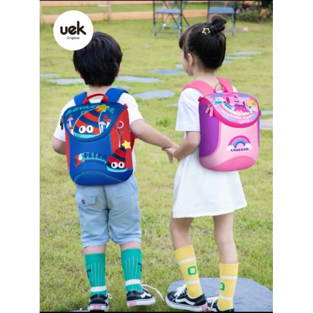 Balo UEK cho bé mẫu giáo siêu nhẹ chống thấm nước cho bé