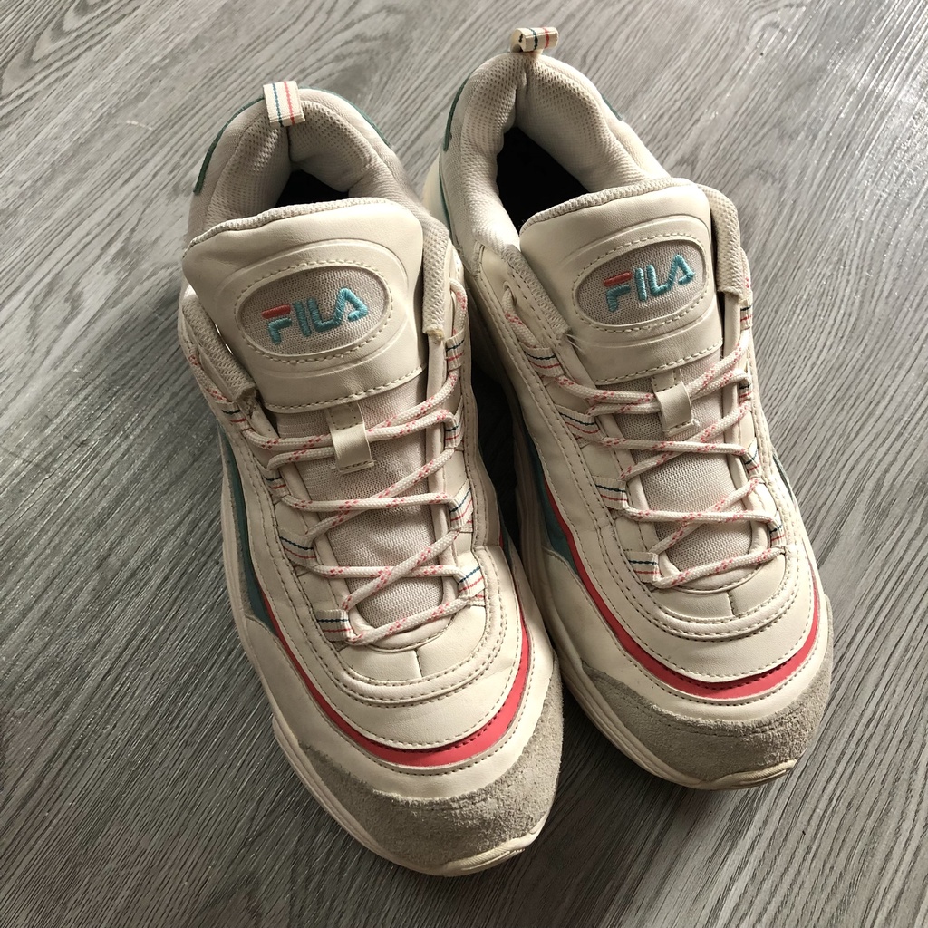 Giày Cũ  FILA RAY RUN Size 43 2hand chính hãng cam kết real trọn đời - Giày Cũ Sài Gòn