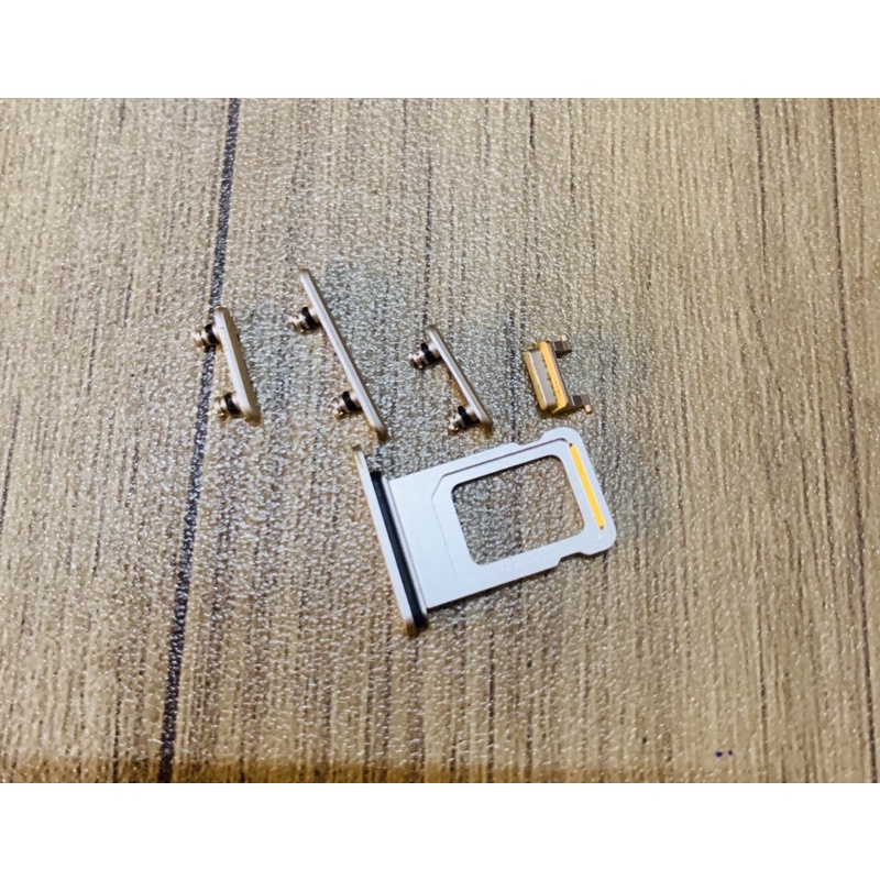 Bộ Nút Phím Khe Sim Dành Cho ip 11 Màu Trắng, Đen, Đỏ, Tím, Xanh