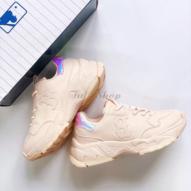 Giày thể thao NY hồng cao cấp (free ship)