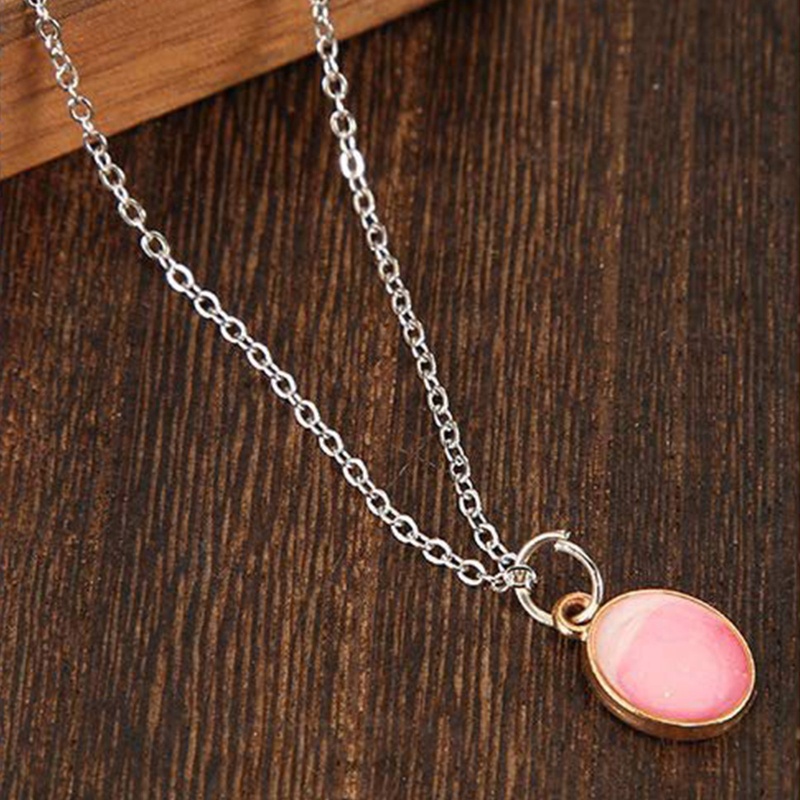 Vòng cổ 24.6Mm Kèm Nhẫn Nhảy 3mm Thời Trang Sang Trọng