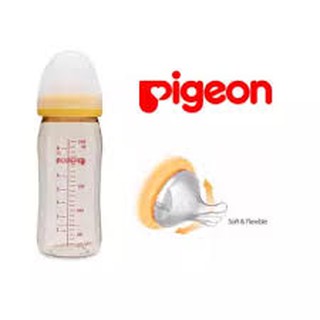 Bình sữa pigeon plus nhựa ppsu 240ml