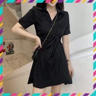 Váy polo dáng suông body tay ngắn xinh yêu 💖 Đầm polo đi dự tiệc, đi chơi dạo phố, đi bar sang chảnh A02