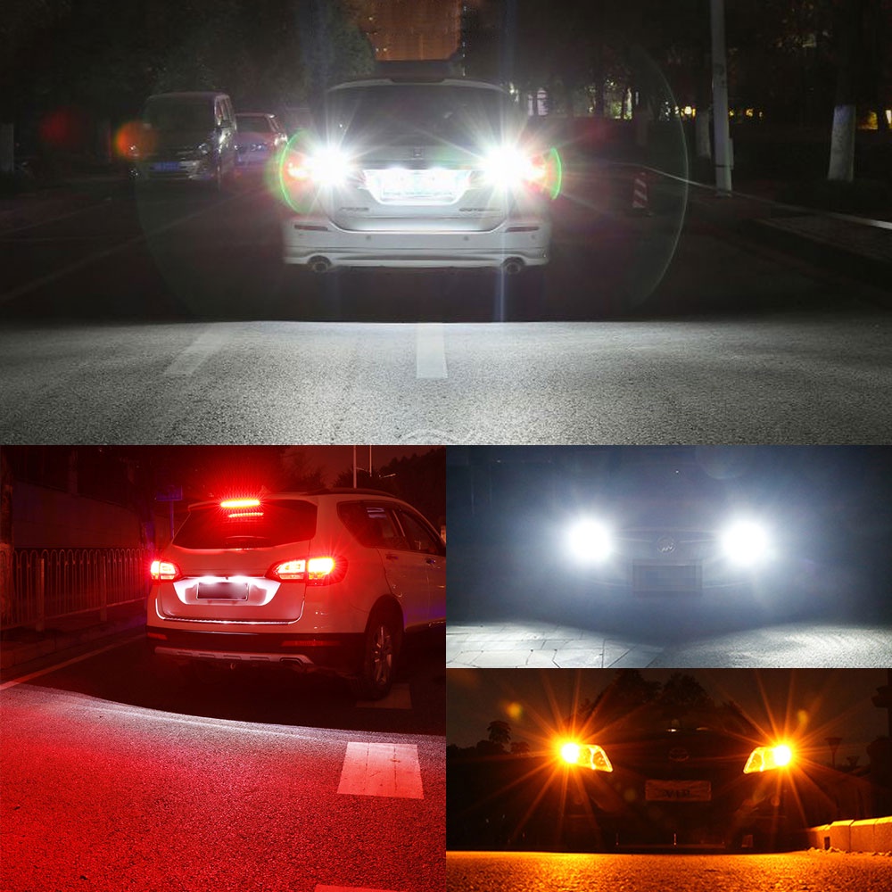 Bóng đèn LED phanh LYMOYO 1157 bay15d 12V 6500K 8000Lm tiện dụng cho xe hơi/xe máy