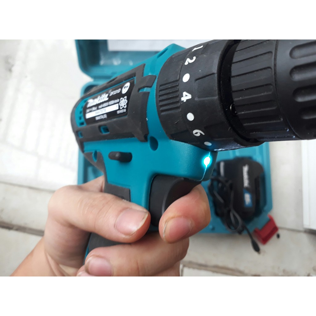 Máy khoan pin MAKITA 24V 1 PIN  Có BÚA và Phụ Kiện, máy khoan pin, máy khoan, máy bắt vít, máy khoan cầm tay cao cấp