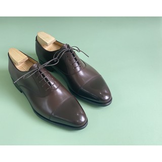 Giày da bê kiểu Oxford Cap Toe