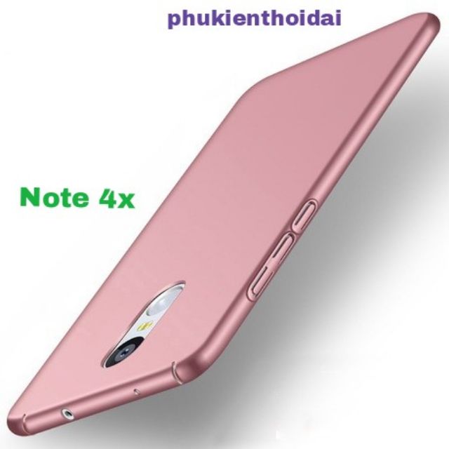 Ốp lưng Xiaomi Redmi Note 4x ( Redmi Note 4 bản TGDĐ Snapdragon 625 ) nhám nhung đẹp mỏng rẻ