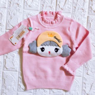 Áo len bé gái hàng Quảng Châu