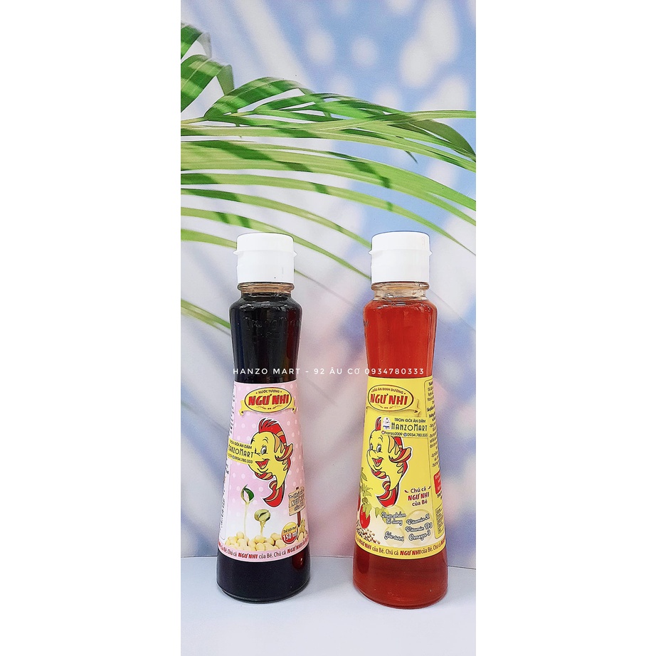 Nước tương tách muối cho bé ăn dặm Ngư Nhi cho bé 150ml