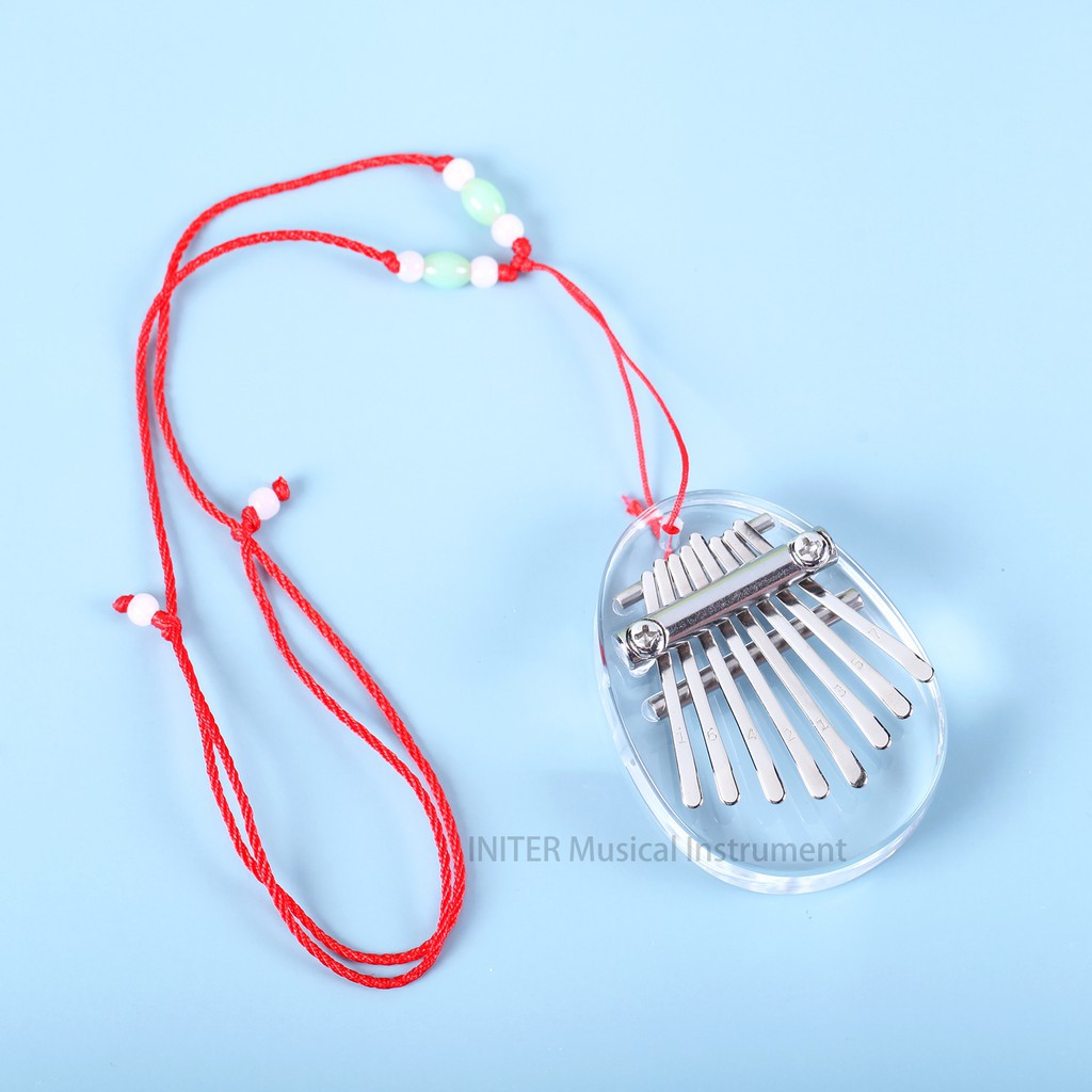 Đàn Kalimba 8 phím bằng gỗ/thủy tinh thiết kế xinh xắn