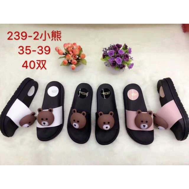 Dép gấu 3D
