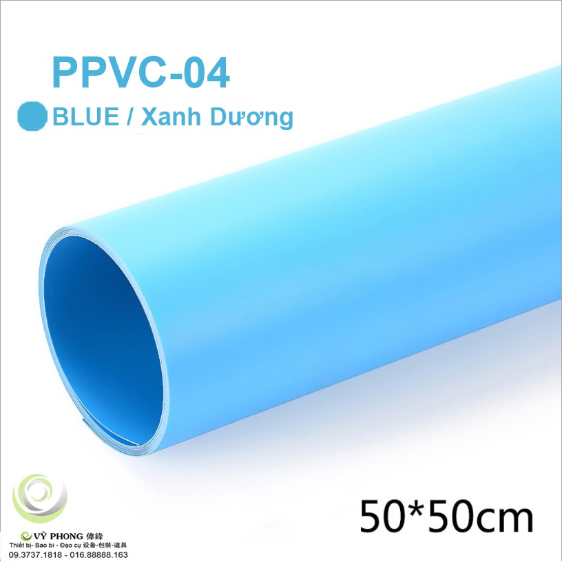 Phông nền nhựa PVC 50*50cm 9 màu trơn chụp ảnh chuyên nghiệp Studio đạo cụ CHỤP HÌNH PPVC50x50-01,2,3,4,5,6,7,8,9