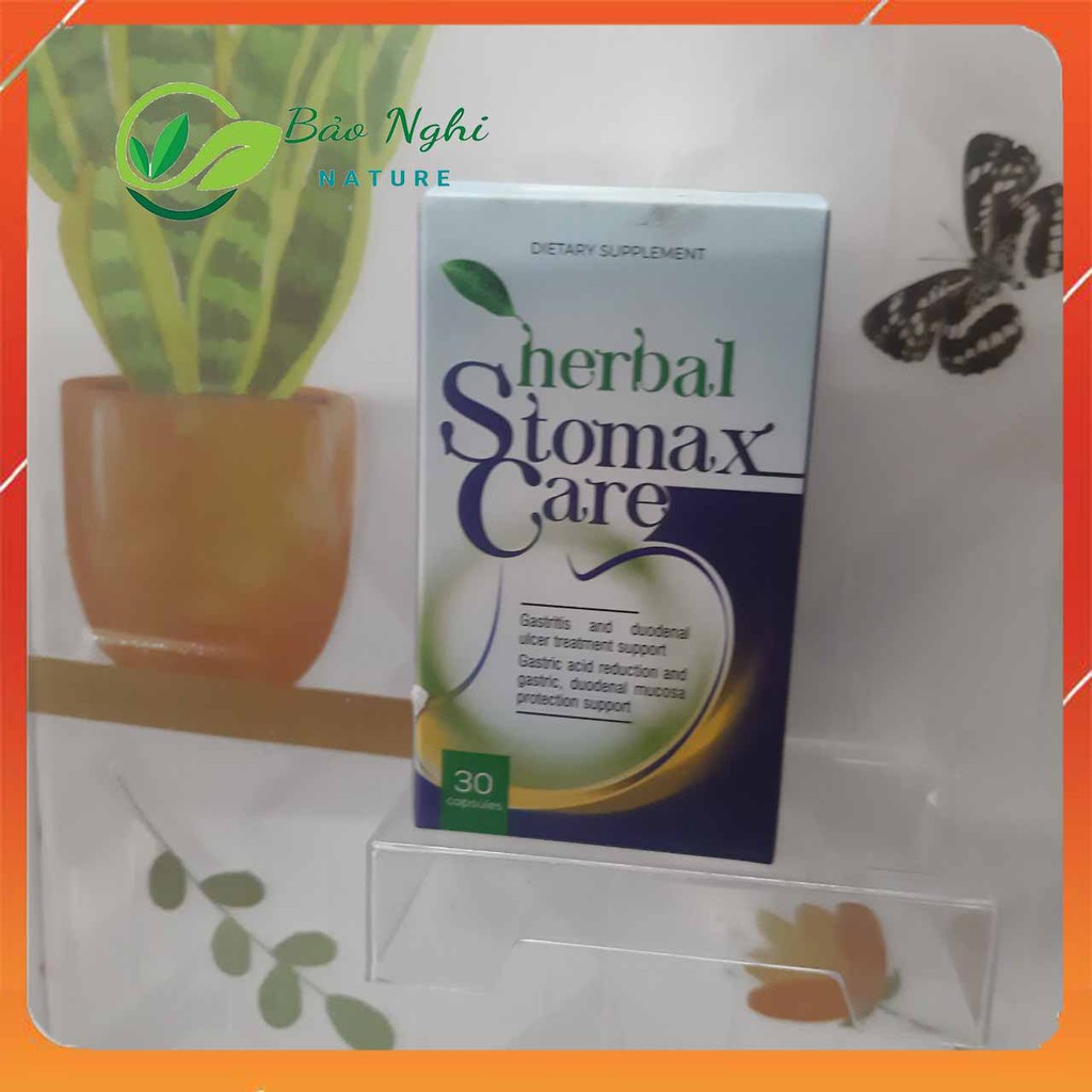VIÊN UỐNG STOMAX CARE - Bảo Vệ Dạ Dày Xua Tan Cơn Đau Ngừa Viêm Loét Phục Hồi Tiêu Hóa - [CHÍNH HÃNG] HỘP 30 VIÊN