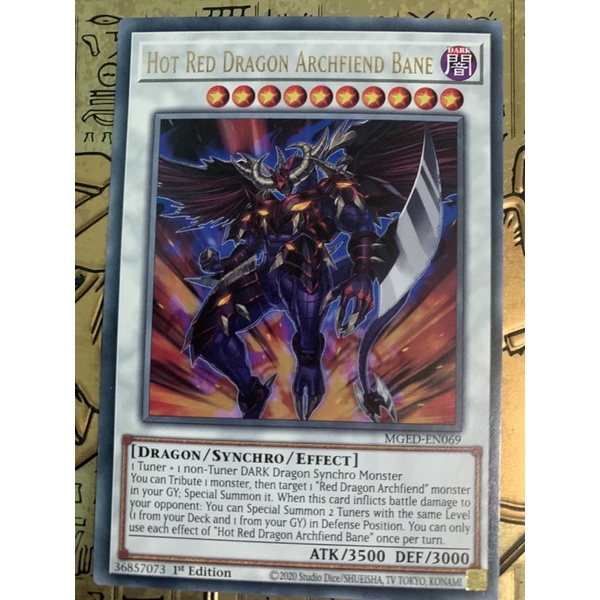 Bài yugioh: hot red dragon archfiend bane