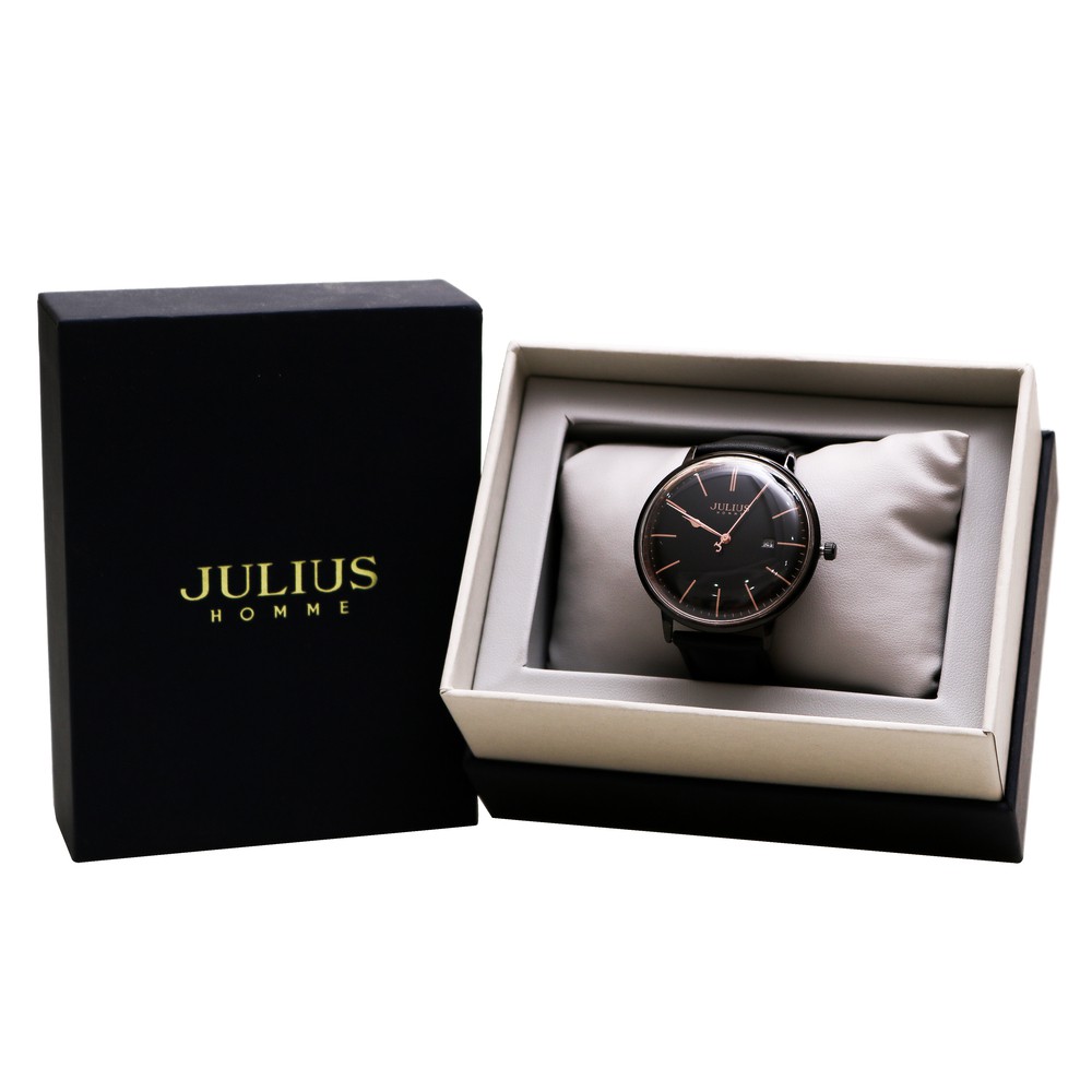 Đồng Hồ Nam JAH-130B Julius Hàn Quốc Dây Thép  SALE OFF