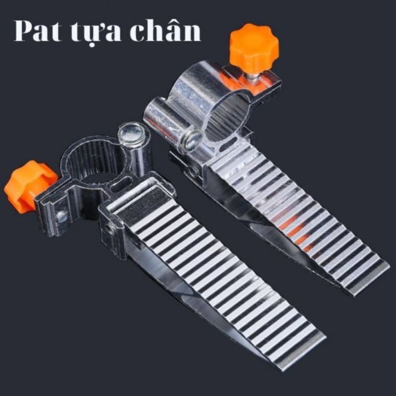 Bộ Pat gắn ghế câu cá địa hình