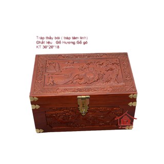 Hộp đựng trang sức vật dụng bằng gỗ trạm
