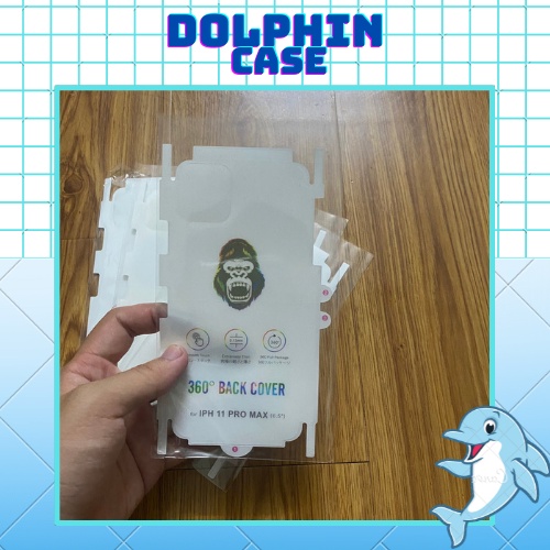 Miếng Dán Cường Lực PPF Mặt Sau Cho Điện Thoại Iphone Trong Suốt, Chống Xước - Dolphin Case