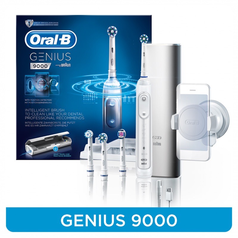 Bàn chải ORAL-B 9000 Genius màu trắng