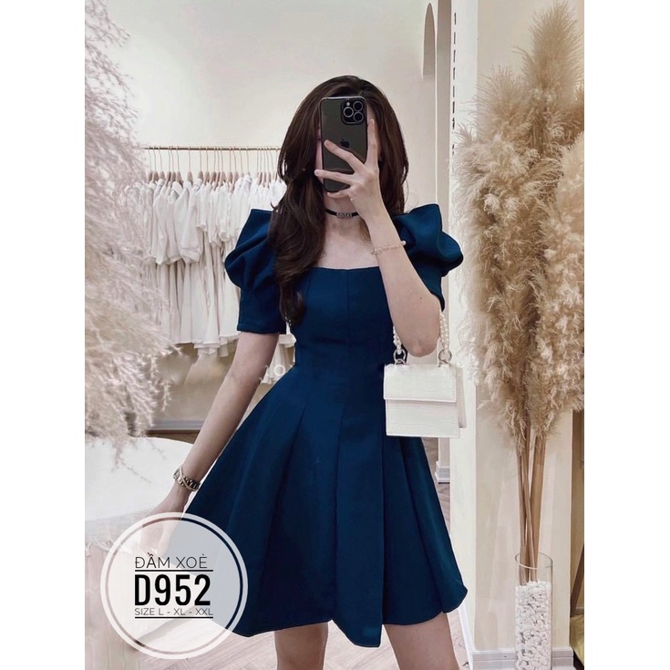 ĐẦM DỰ TIỆC BIG SIZE DÁNG XÒE SANG CHẢNH