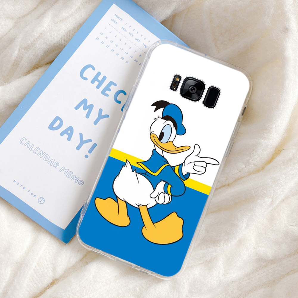 Ốp lưng họa tiết Disney Donald Duck cho Samsung S8 Plus S9 S10 Lite S10E S20