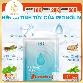 Mặt nạ tái tạo da chuyên sâu e&g beauty retinol mask hàn quốc