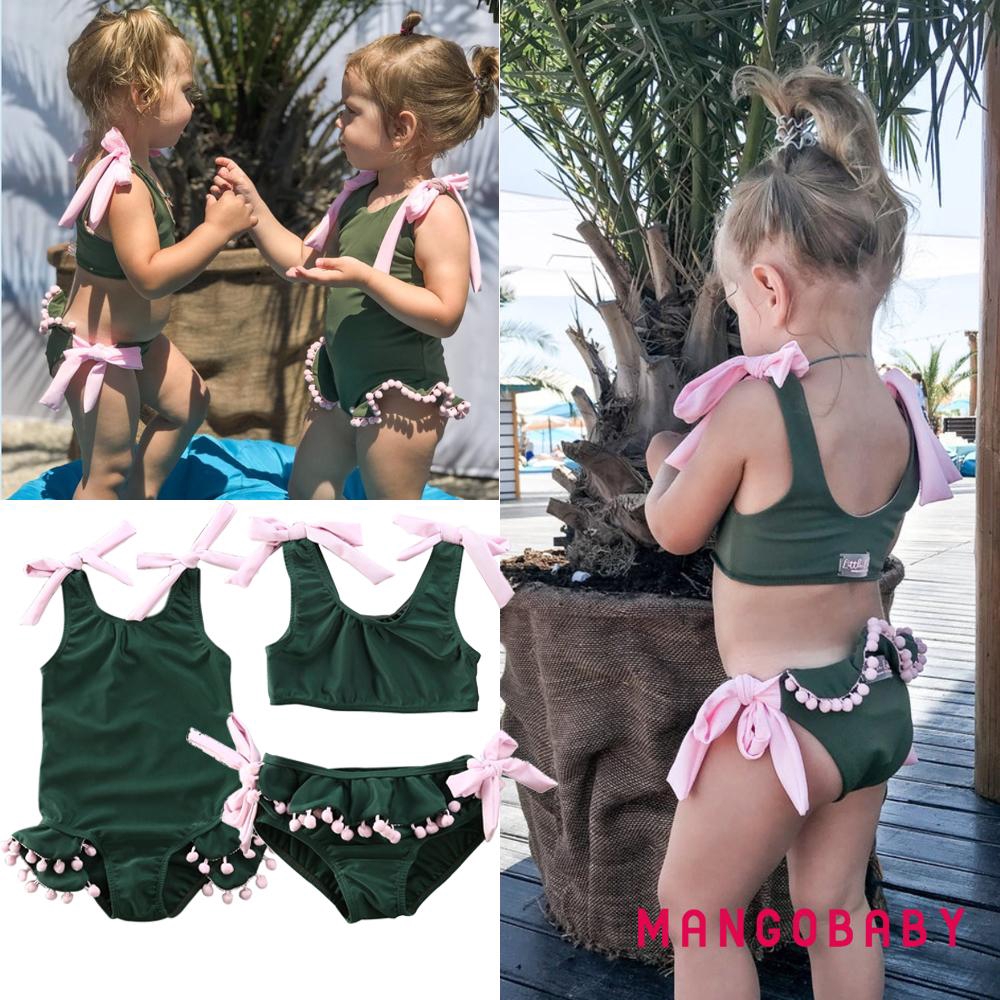 ♬MG♪-Toddler Kids Baby Girl Bikini Set Swimwear Swimsuit Beachwear Bathing Suit