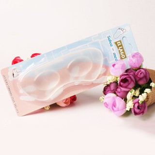 Combo 2 bộ miếng dán gót giày silicon - trong suốt (4 miếng dán)