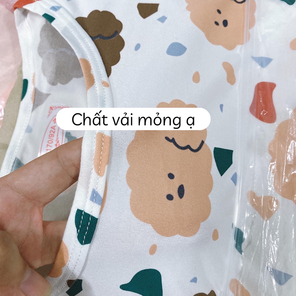 Đồ bộ nữ mặc nhà cộc đùi chất thun sữa mỏng
