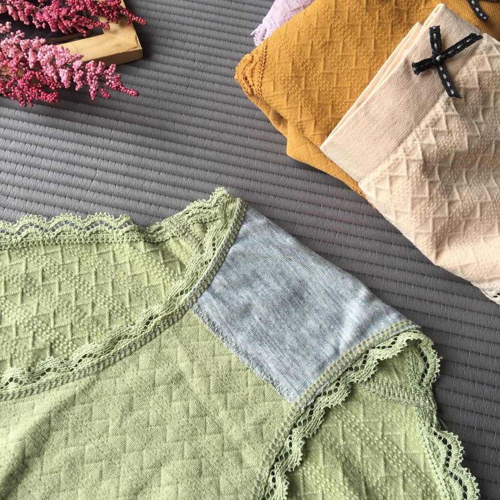 Quần sịp nữ cotton , mẫu quần lót nữ cotton 1705 88 đến 95cm không gian eva KGE