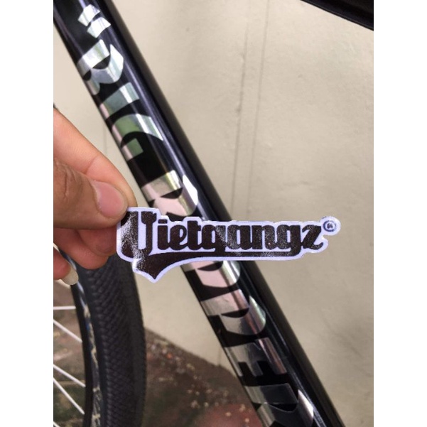 LOGO VIETGANGZ  DÁN - XE ĐẠP- XE MÁY - GƯƠNG- TỦ-LAPTOP-..v..v