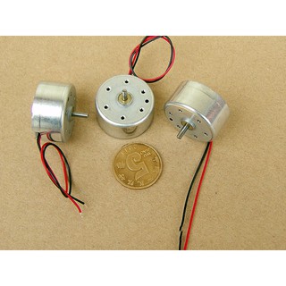 3 cái motor 300 điện áp 3v - 5v tốc độ 5400 - 9100 vòng phút chạy êm - L0042